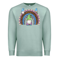 Seafoam easter gnome rainbow Premium Sweatshirt - Artiststas