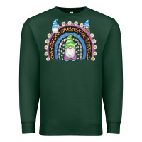 Sports Green easter gnome rainbow Premium Sweatshirt - Artiststas