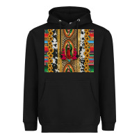 Black lady of Guadalupe Heavyweight Hoodie - Jasminsmagicworld