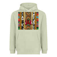 Matcha lady of Guadalupe Heavyweight Hoodie - Jasminsmagicworld