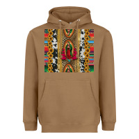 Toasted Coconut lady of Guadalupe Heavyweight Hoodie - Jasminsmagicworld