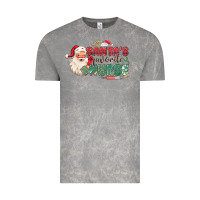 Cloud Rock Santa's Favorite Nurse Vintage Tee - MaliasSmallBusiness