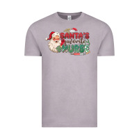 Vintage Zinc Santa's Favorite Nurse Vintage Tee - MaliasSmallBusiness