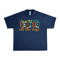 Navy rescue all the dogs Urban Heavy Tee - texasbilliewilder
