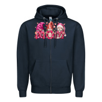 Navy Mom Gnomes Zipper Hoodie - RacoonDesign