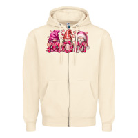 Sandshell Mom Gnomes Zipper Hoodie - RacoonDesign