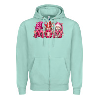 Seafoam Mom Gnomes Zipper Hoodie - RacoonDesign