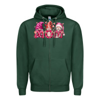 Sports Green Mom Gnomes Zipper Hoodie - RacoonDesign