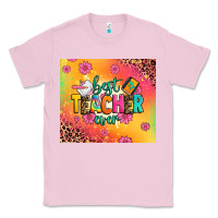Bubblegum Pink best teacher ever Classic Tee - Zillion Design Studio