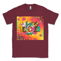 Burgundy best teacher ever Classic Tee - Zillion Design Studio