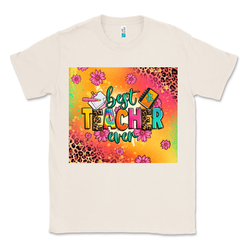 Best Teacher Ever Classic Tee by Zillion Design Studio | Teevron