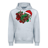 Heather Grey santa paws christmas heart Urban Hoodie - MaliasSmallBusiness