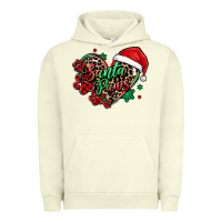 Pigment Pistachio santa paws christmas heart Urban Hoodie - MaliasSmallBusiness
