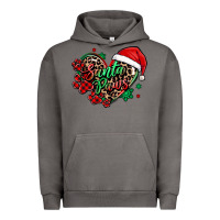 Pigment Tornado santa paws christmas heart Urban Hoodie - MaliasSmallBusiness