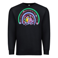 Black easter egg rainbow Premium Sweatshirt - Artiststas
