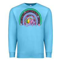 Ocean Blue easter egg rainbow Premium Sweatshirt - Artiststas