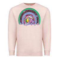 Pale Pink easter egg rainbow Premium Sweatshirt - Artiststas
