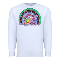 White easter egg rainbow Premium Sweatshirt - Artiststas