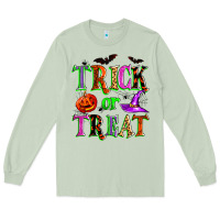 Matcha trick or treat Long Sleeve Tee - Zillion Design Studio