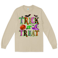 Mushroom trick or treat Long Sleeve Tee - Zillion Design Studio