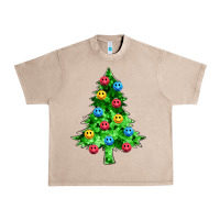 French Oak sequin's christmas tree Urban Heavy Tee - Zillion Design Studio