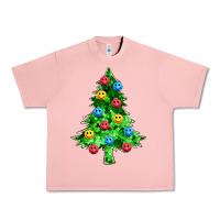 Salmon sequin's christmas tree Urban Heavy Tee - Zillion Design Studio