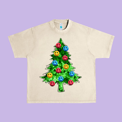 Urban Heavy Tee sequin's christmas tree