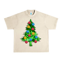 Sandshell sequin's christmas tree Urban Heavy Tee - Zillion Design Studio