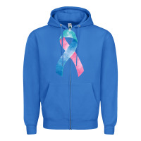 True Royal thyroid cancer ribbon fa element Zipper Hoodie - FaDigitalArtStudio