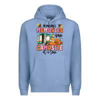 Colony Blue making memories one campsite at a time Premium Hoodie - MaliasSmallBusiness