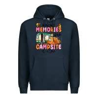 Navy making memories one campsite at a time Premium Hoodie - MaliasSmallBusiness