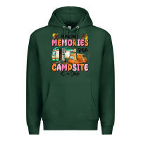 Sports Green making memories one campsite at a time Premium Hoodie - MaliasSmallBusiness