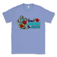 Colony Blue leave judgin to jesus Classic Tee - BarkalooDesign