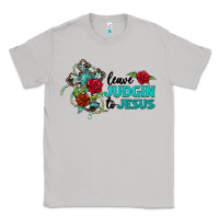 Moon Dust leave judgin to jesus Classic Tee - BarkalooDesign