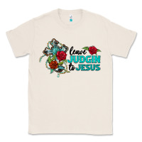 Natural leave judgin to jesus Classic Tee - BarkalooDesign
