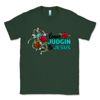 Sports Green leave judgin to jesus Classic Tee - BarkalooDesign