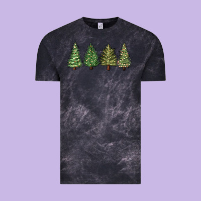 Vintage Tee christmas trees