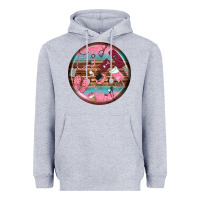 Heather Grey nurse round earrings Heavyweight Hoodie - BundleAndBundleShop