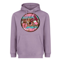 Lavender nurse round earrings Heavyweight Hoodie - BundleAndBundleShop
