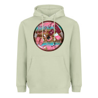 Matcha nurse round earrings Heavyweight Hoodie - BundleAndBundleShop