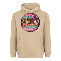 Mushroom nurse round earrings Heavyweight Hoodie - BundleAndBundleShop