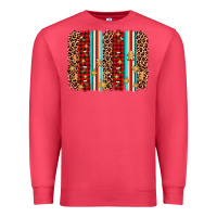 Cardinal christmas socks cookie leopard brushstroke Premium Sweatshirt - AdoDesignShop