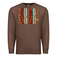 Chestnut christmas socks cookie leopard brushstroke Premium Sweatshirt - AdoDesignShop