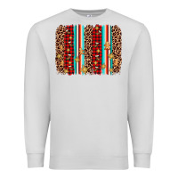 Dove Grey christmas socks cookie leopard brushstroke Premium Sweatshirt - AdoDesignShop
