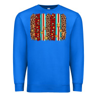 True Royal christmas socks cookie leopard brushstroke Premium Sweatshirt - AdoDesignShop