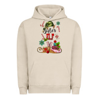 Pigment French Oak sister elf Urban Hoodie - MaliasSmallBusiness
