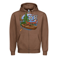 Chestnut lake squad Zipper Hoodie - HRA Design Shop