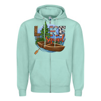 Seafoam lake squad Zipper Hoodie - HRA Design Shop
