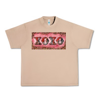 Burro Xoxo cowhide and leopard Urban Heavy Tee - RanaPortraitStore