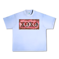 Grape Ice Xoxo cowhide and leopard Urban Heavy Tee - RanaPortraitStore